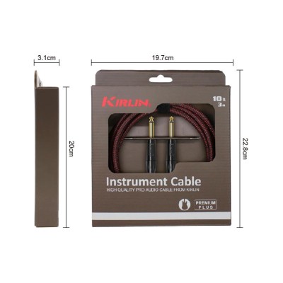 کابل و سرجک Kirlin Cable IWB-201BFG 6M/BR