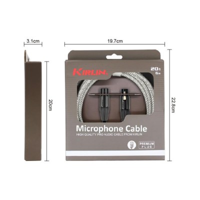 کابل و سرجک Kirlin Cable MWB-220BEG 6M/WT