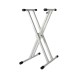 سایر لوازم جانبی دی جی Double Cross Keyboard Stand Silver
