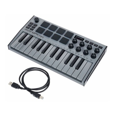 میدی کنترلر AKAI MPK Mini MK3 Grey