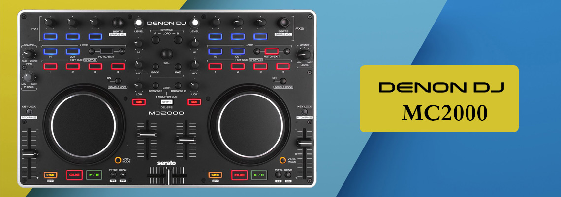 دستگاه دی جی کنترلر دنون DENON MC-2000