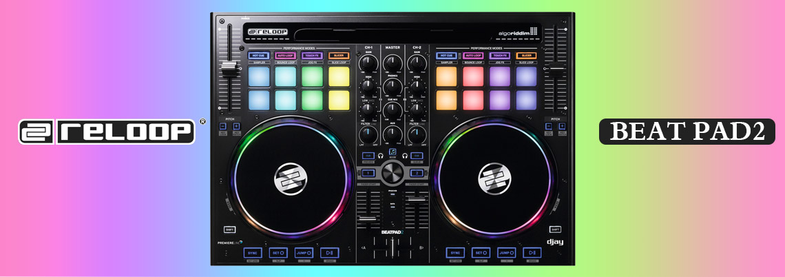 دی جی کنترلر و دستگاه دی جی ریلوپ RELOOP BEATPAD2