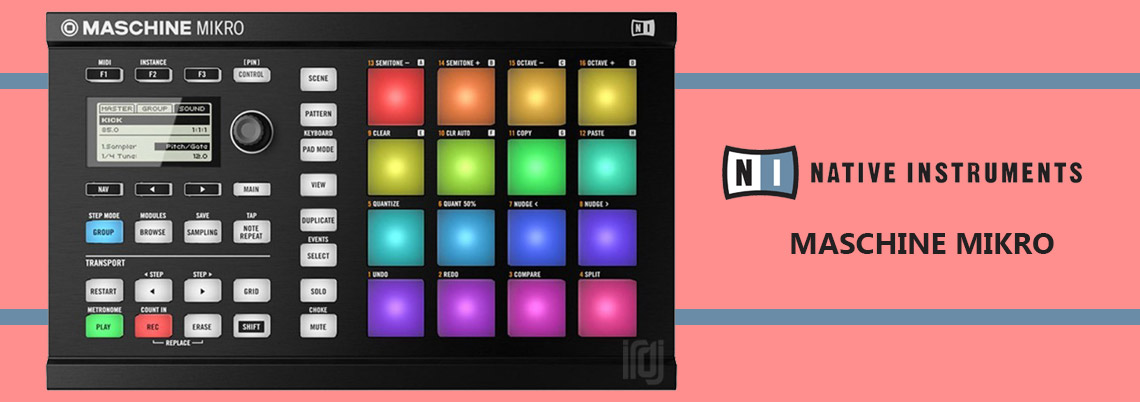 لانچ پد کنترلر دی جی نیتیو Ntive Instruments MASCHINE MIKRO
