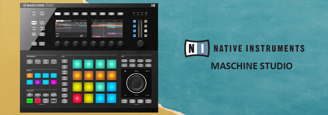 لانچ پد کنترلر نیتیو Native Instruments MASCHINE STUDIO