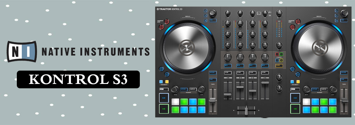 دستگاه دی جی و دی جی کنترلر ترکتور TRAKTOR S3